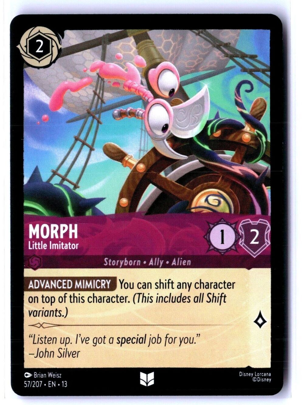 Morph - Little Imitator Uncommon Attack of the Vine! 57/207 NM